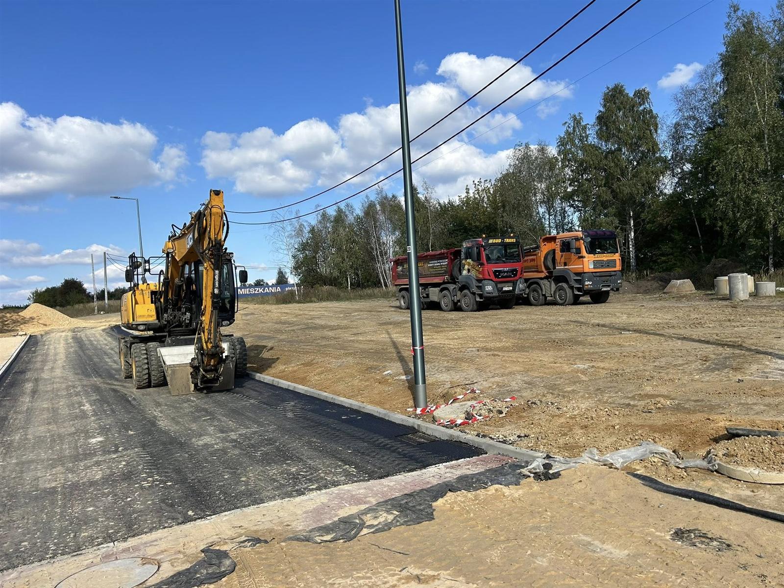 Wykopy fundamentowe — wielka skala